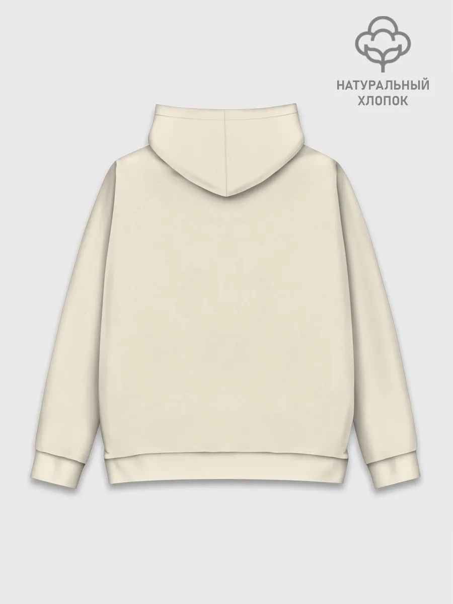 Худи мужской база хлопок / Очень приятно Бог