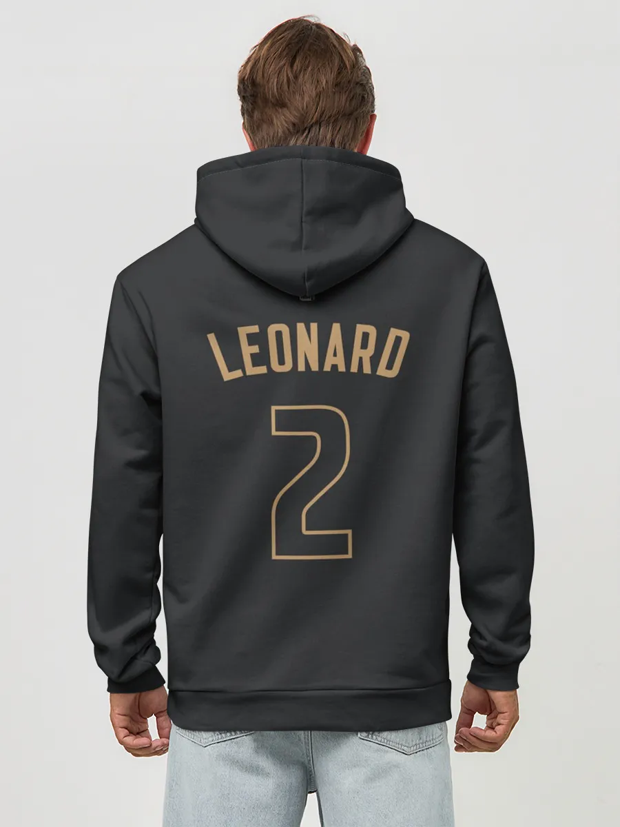 Худи мужской база хлопок / Toronto Raptors Leonard