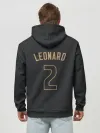 Худи мужской база хлопок / Toronto Raptors Leonard
