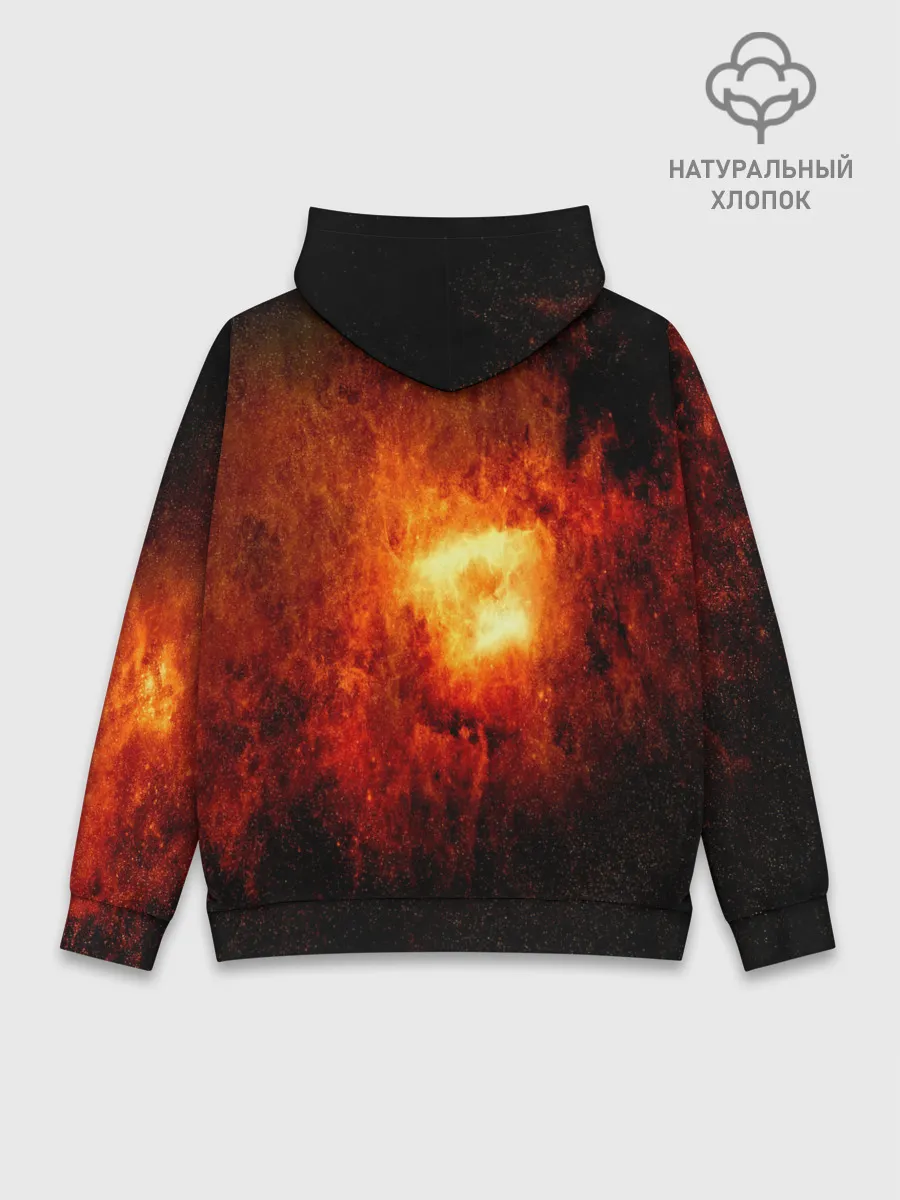 Худи мужской база хлопок / Черная дыра