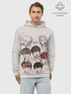 Худи мужской база хлопок / BTS
