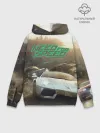 Худи мужской база хлопок / Need for Speed