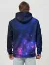 Худи мужской база хлопок / Неоновый космос
