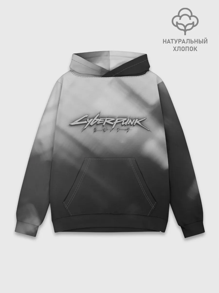 Худи мужской база хлопок / CYBERPUNK 2077