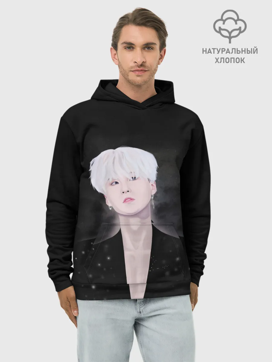 Худи мужской база хлопок / SUGA