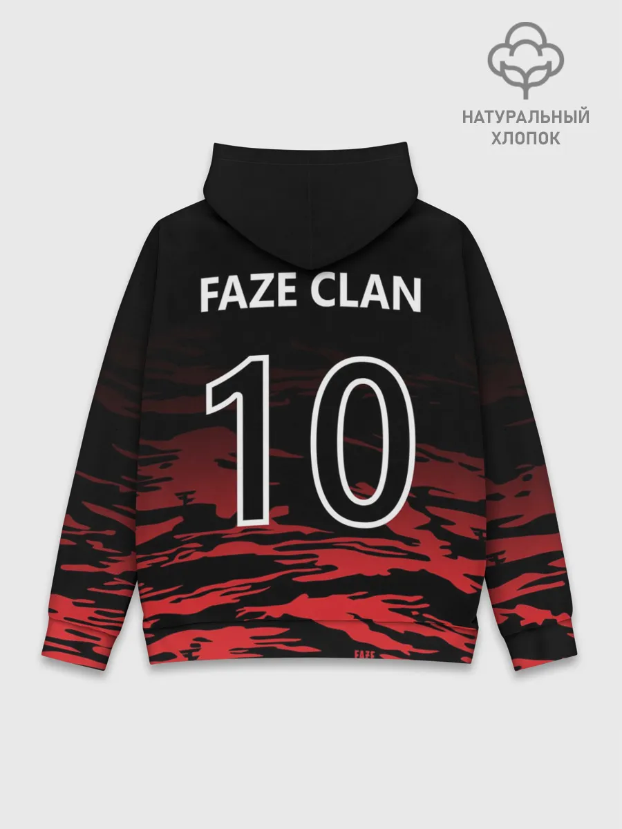Худи мужской база хлопок / Faze clan - Jersey pro 2019