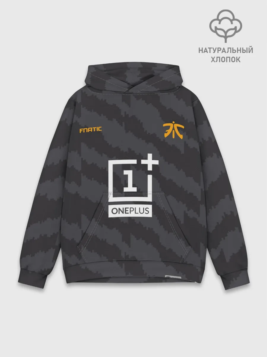 Худи мужской база хлопок / Fnatic - Jersey pro 2019