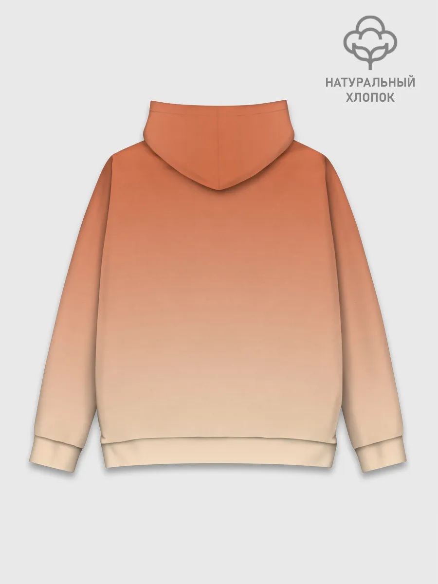 Худи мужской база хлопок / Милая аниме девочка-оборотень