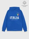 Худи мужской база хлопок / Сборная Италии