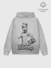 Худи мужской база хлопок / Lil Peep