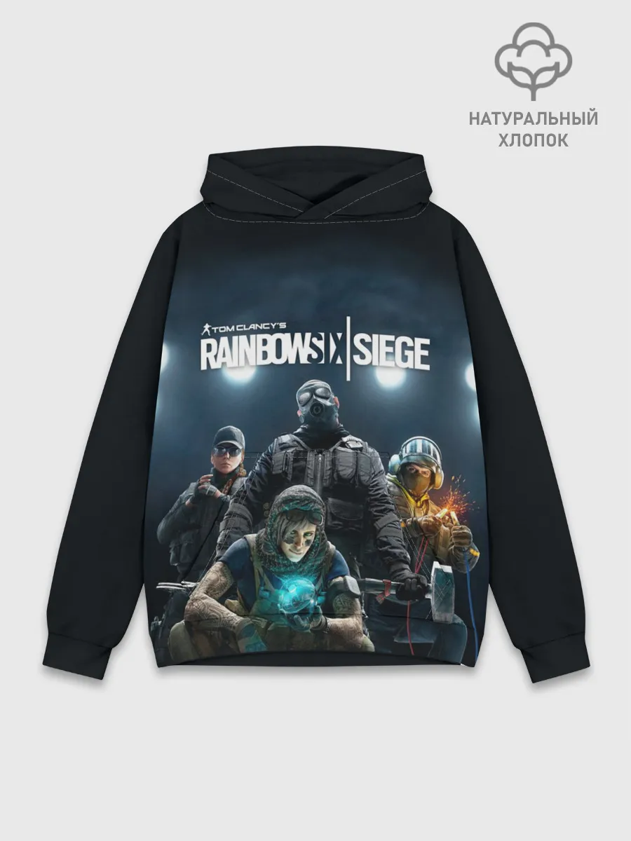 Худи мужской база хлопок / Tom Clancy’s Rainbow Six Siege