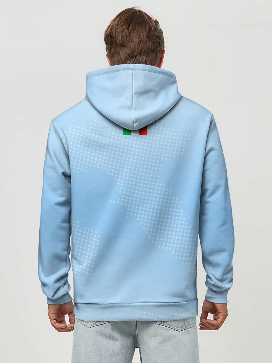 Худи мужской база хлопок / Сборная Италии