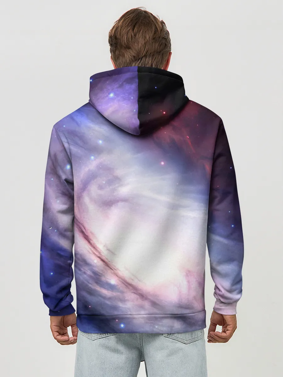 Худи мужской база хлопок / космос