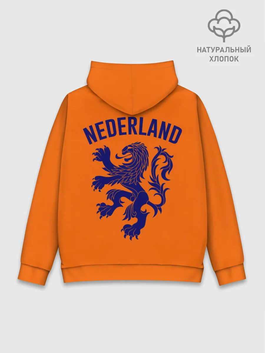 Худи мужской база хлопок / Сборная Голландии