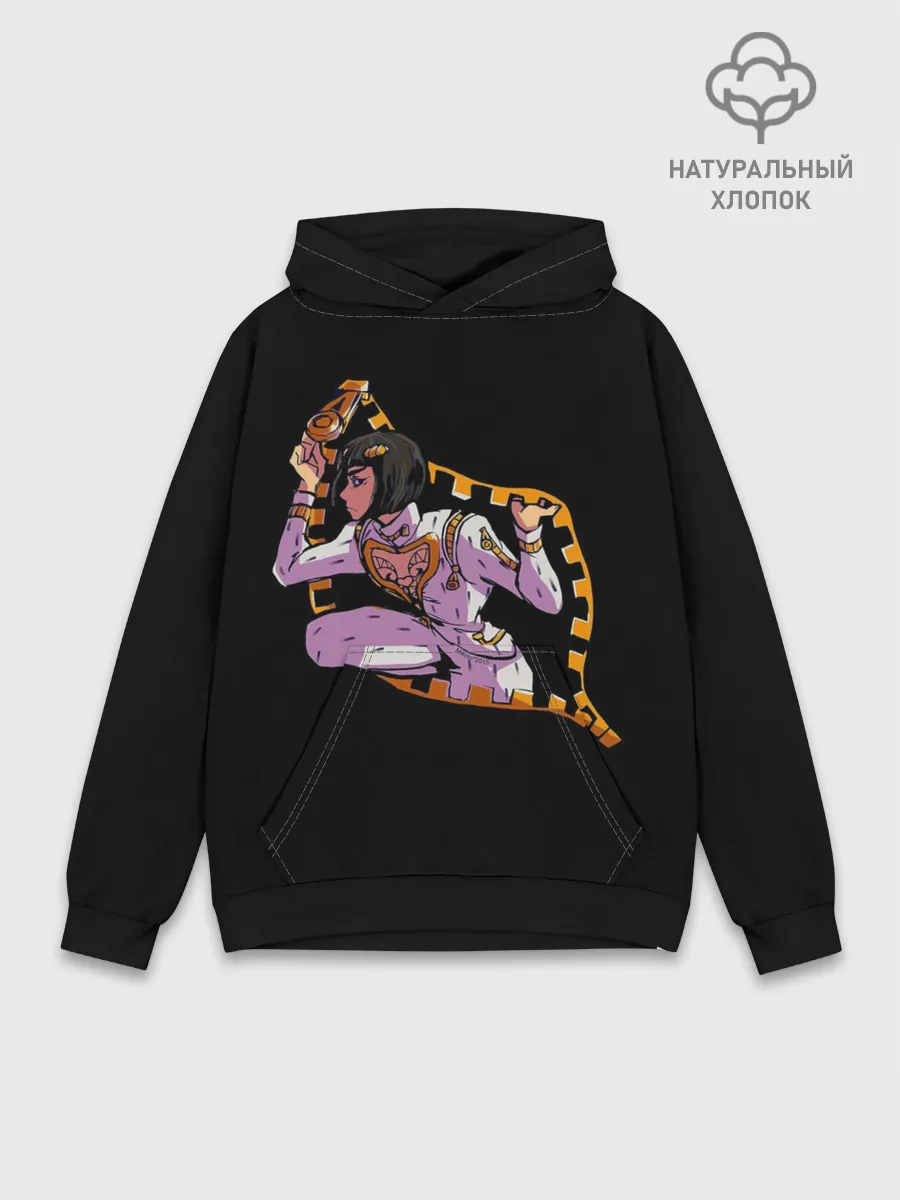 Худи мужской база хлопок / JoJo Bizarre Adventure