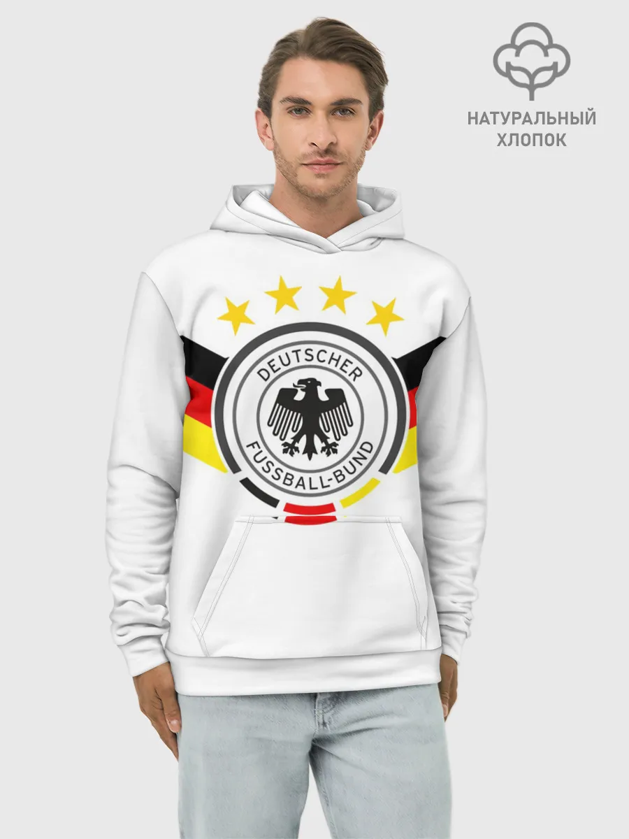 Худи мужской база хлопок / Сборная Германии