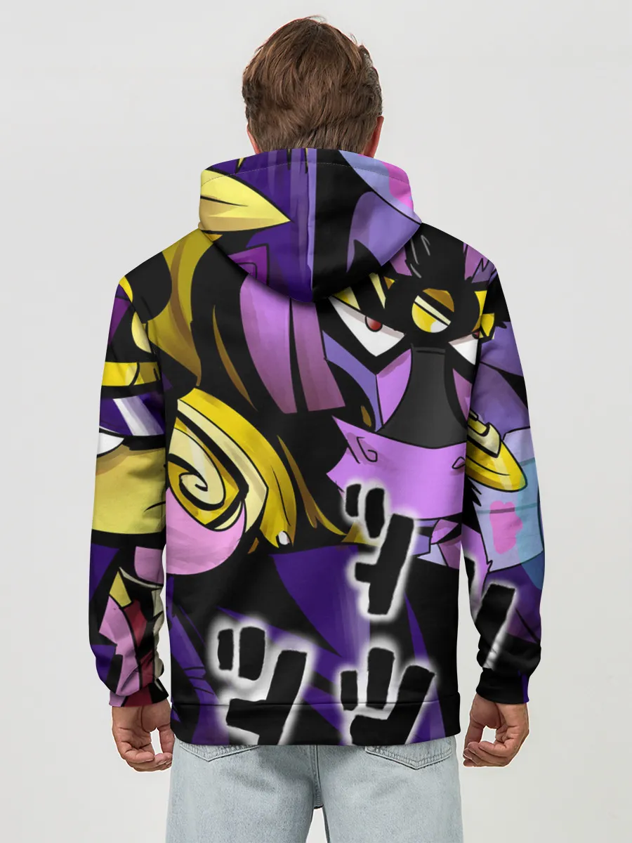 Худи мужской база хлопок / JoJo Bizarre Adventure