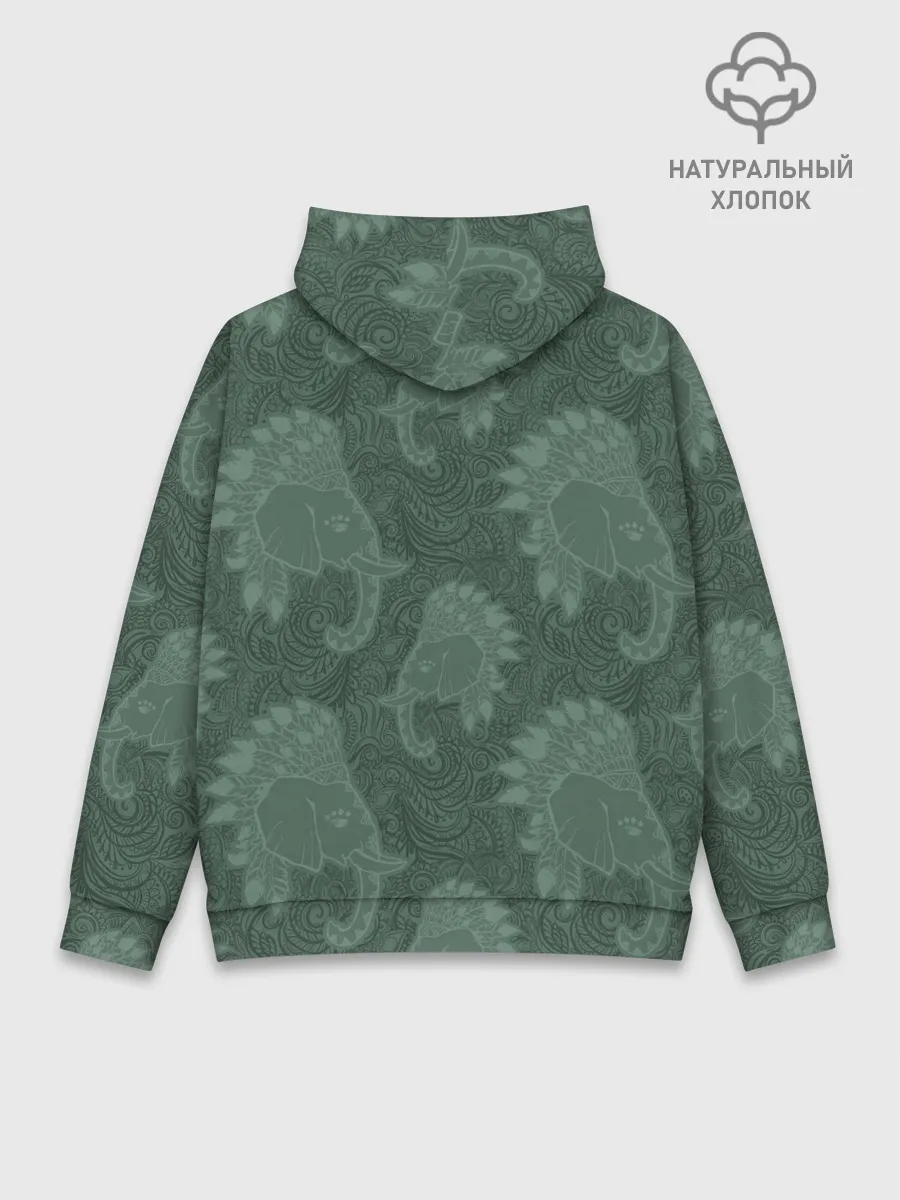 Худи мужской база хлопок / Ганеша