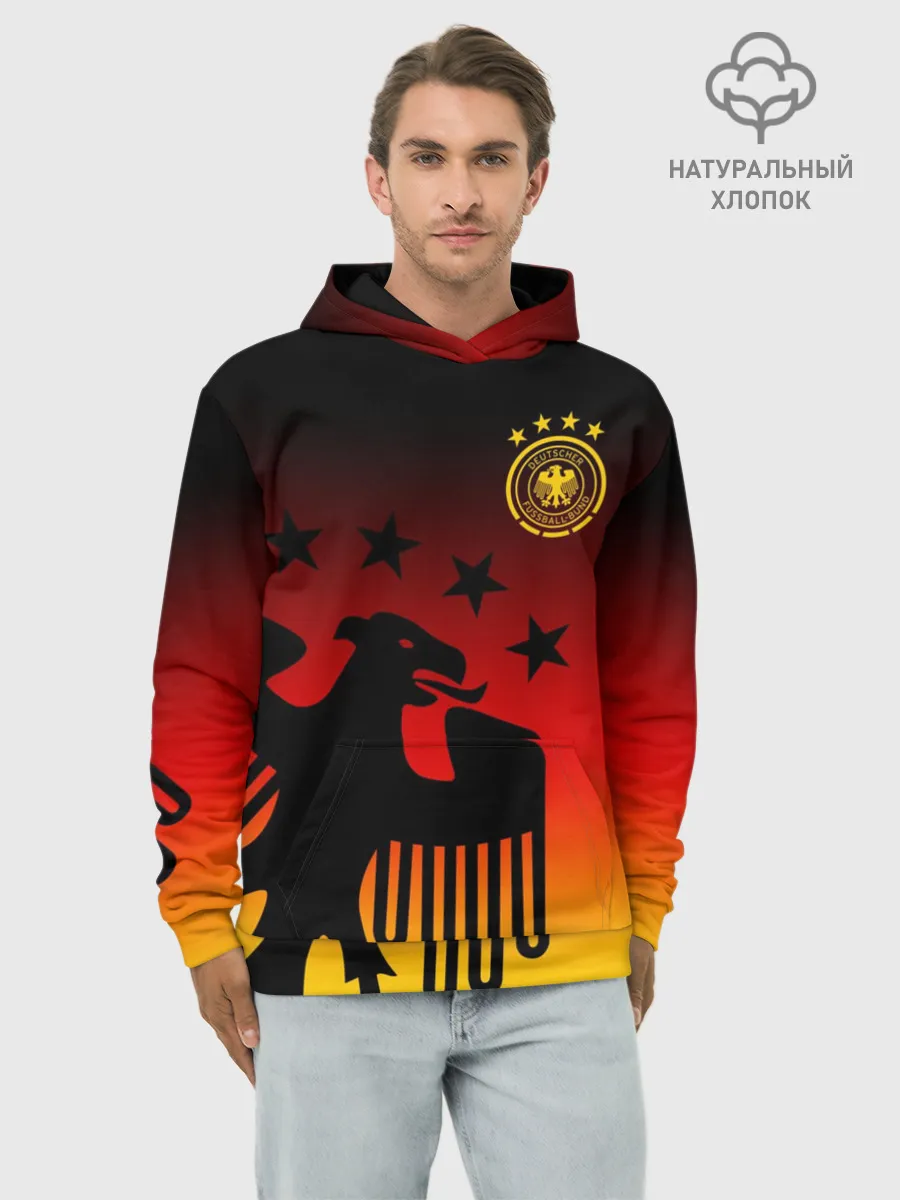 Худи мужской база хлопок / Сборная Германии