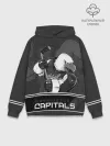 Худи мужской база хлопок / Washington Capitals