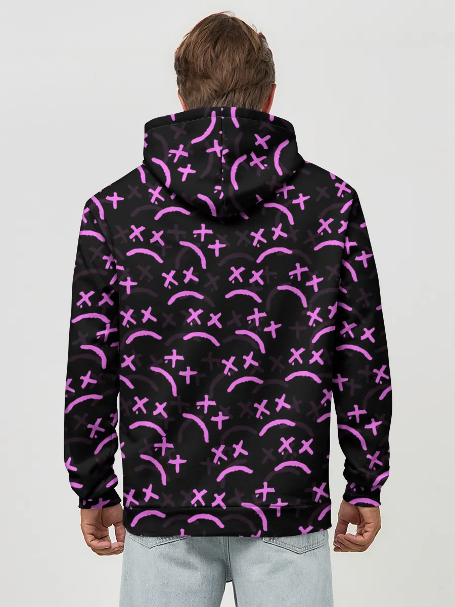 Худи мужской база хлопок / LIL PEEP