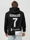 Худи мужской база хлопок / Ronaldo Juventus Home 19/20