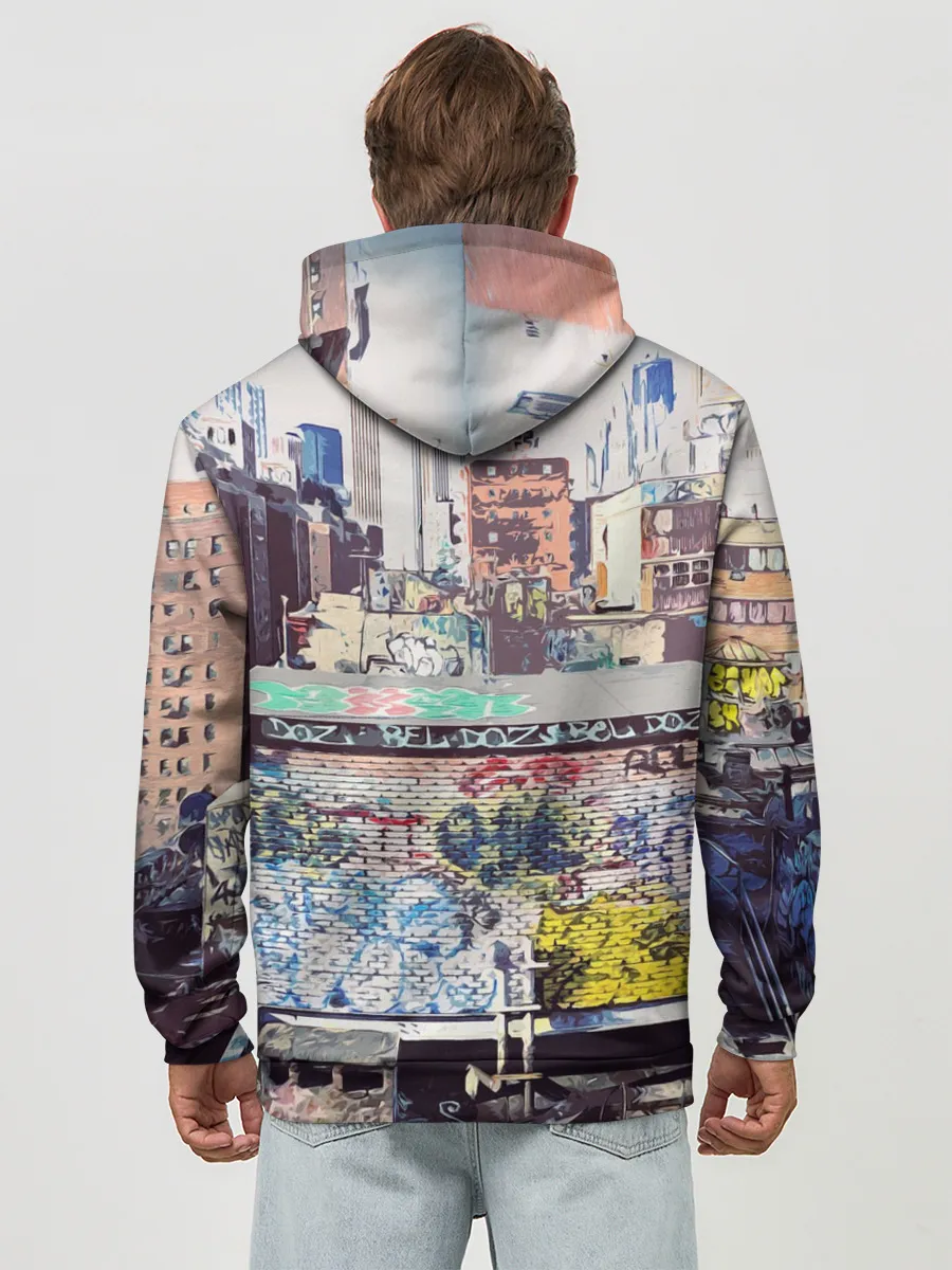 Худи мужской база хлопок / SCARLXRD