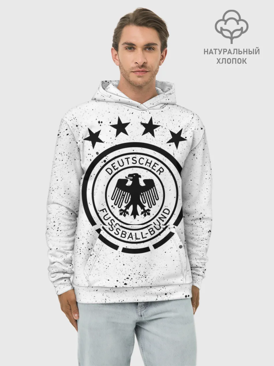 Худи мужской база хлопок / Сборная Германии