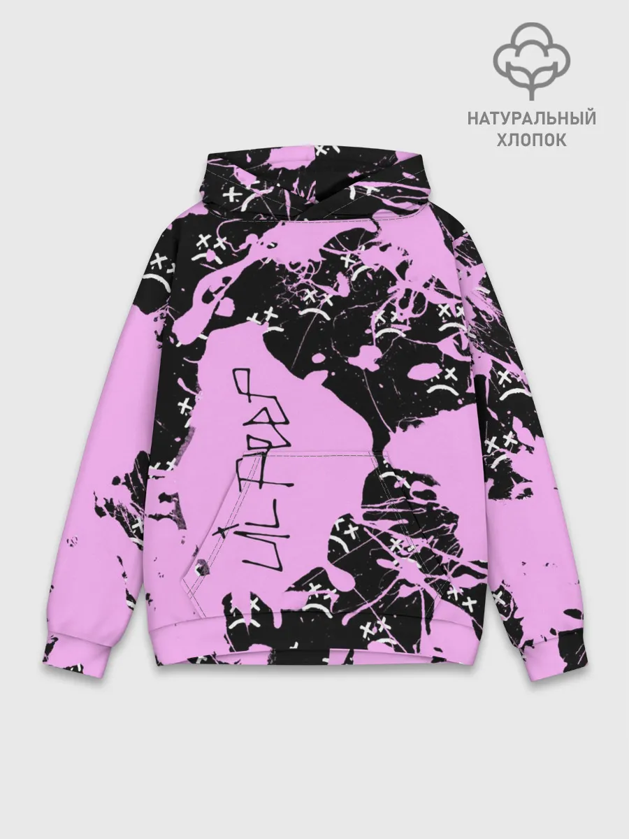 Худи мужской база хлопок / LIL PEEP