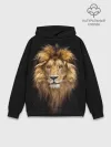Худи мужской база хлопок / Лев