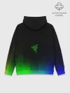 Худи мужской база хлопок / RAZER NEON