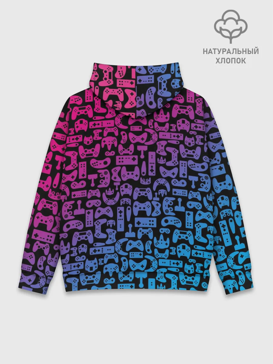 Худи мужской база хлопок / Neon Player