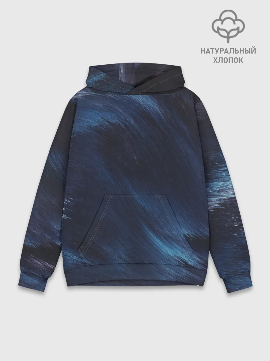 Худи мужской база хлопок / ВОЛНЫ