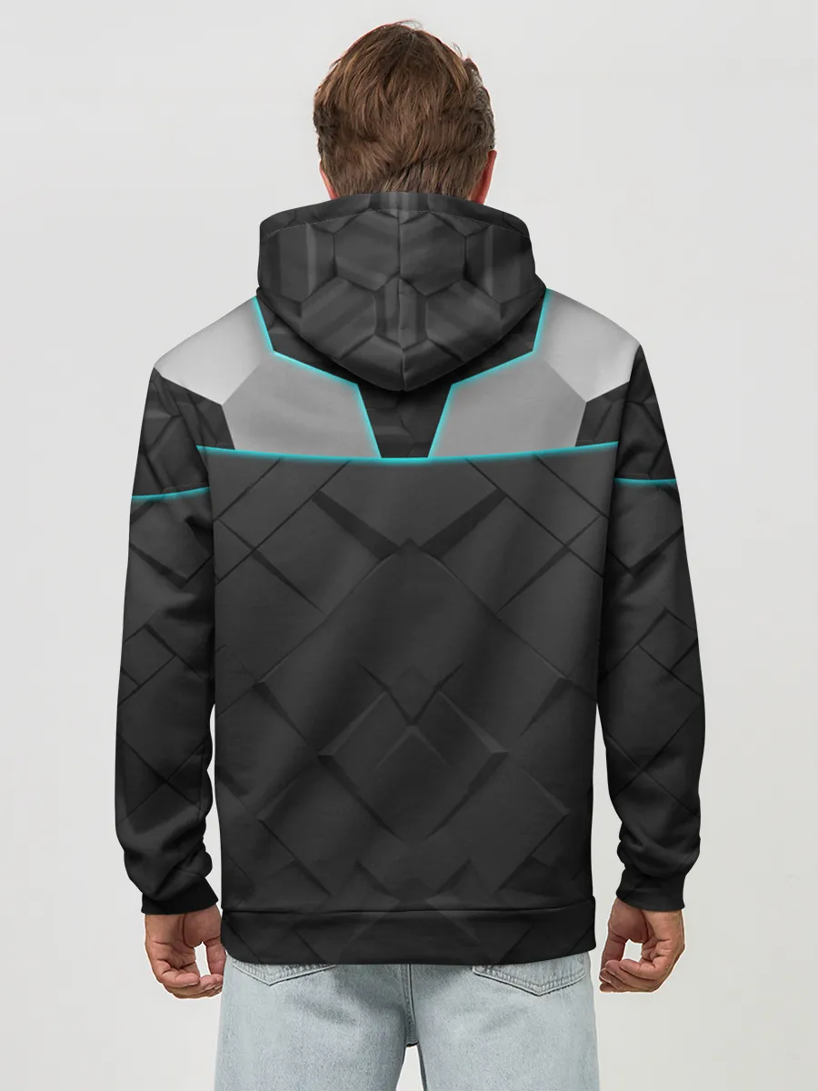 Худи мужской база хлопок / NASA