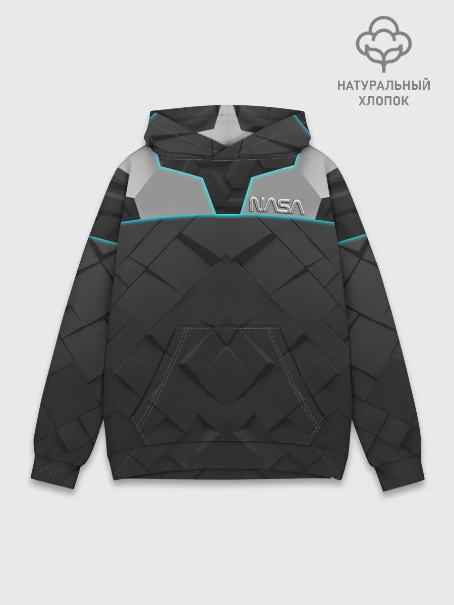 Худи мужской база хлопок / NASA