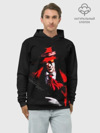 Худи мужской база хлопок / Хеллсинг