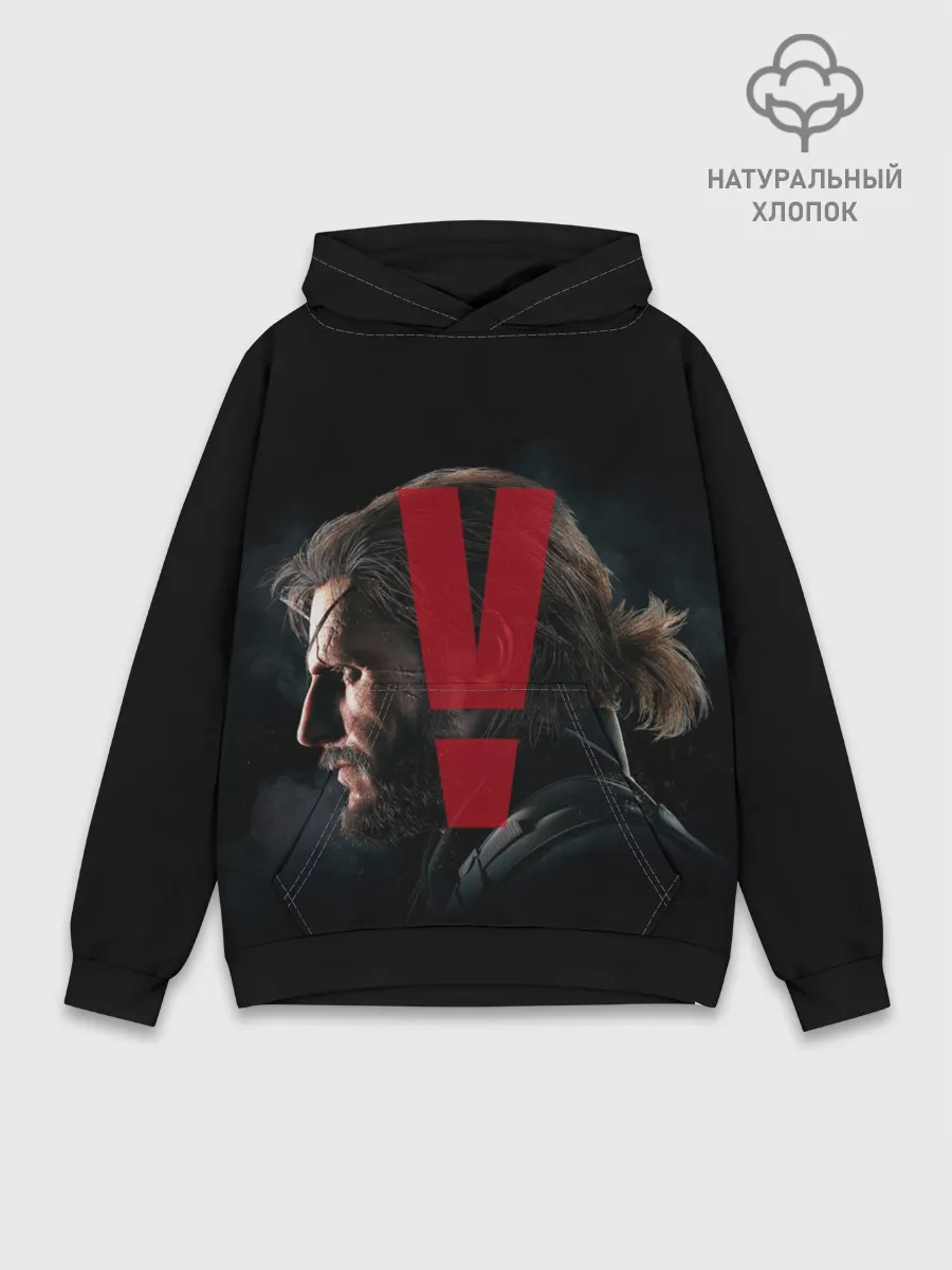 Худи мужской база хлопок / METAL GEAR SOLID 5