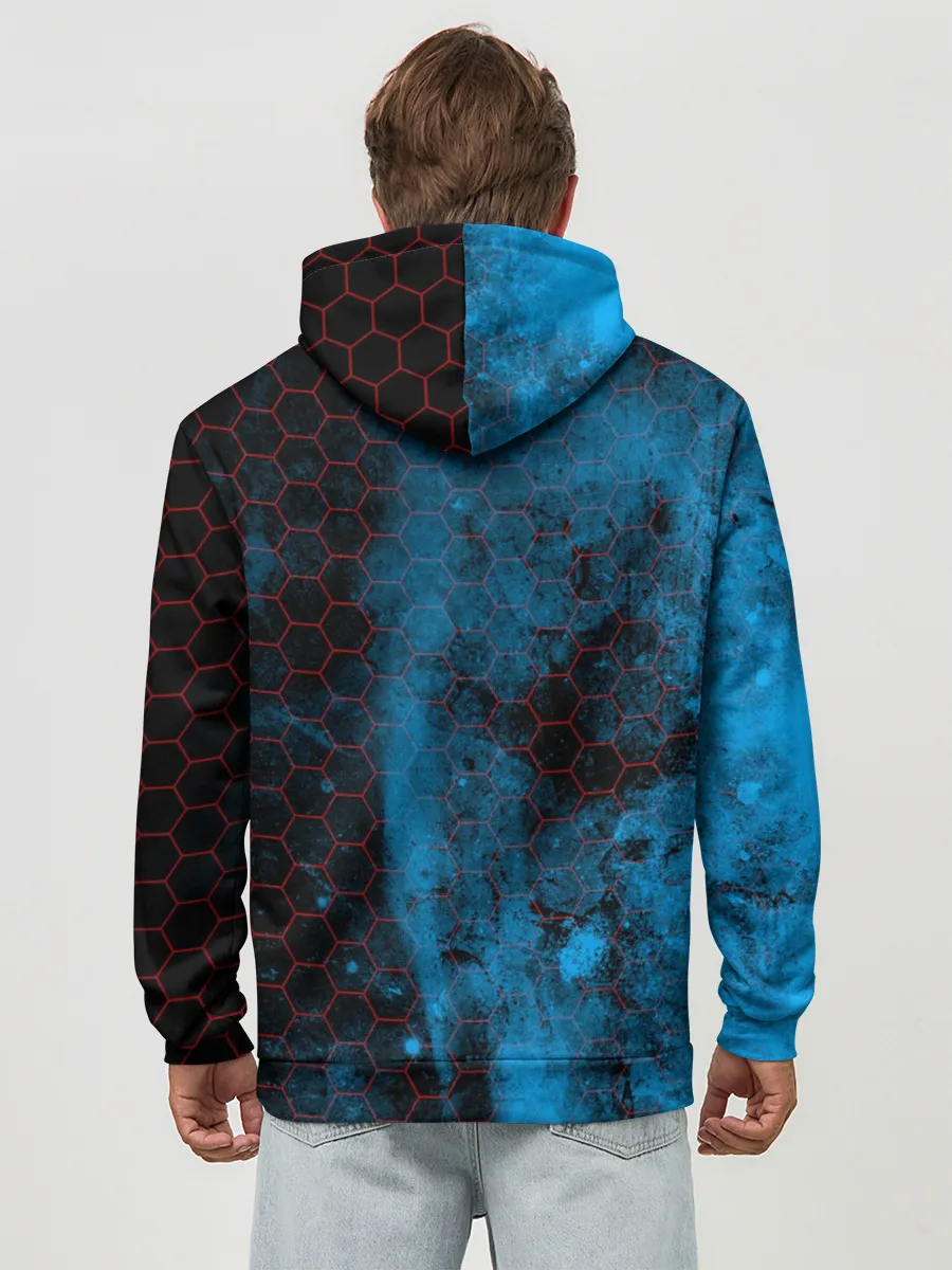 Худи мужской база хлопок / ROCKET LEAGUE