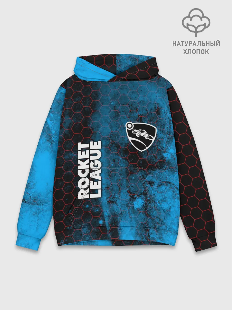 Худи мужской база хлопок / ROCKET LEAGUE