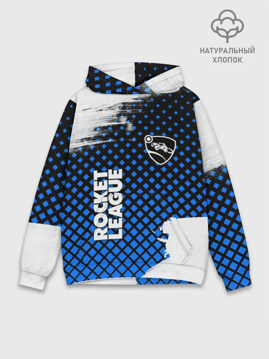 Худи мужской база хлопок / ROCKET LEAGUE