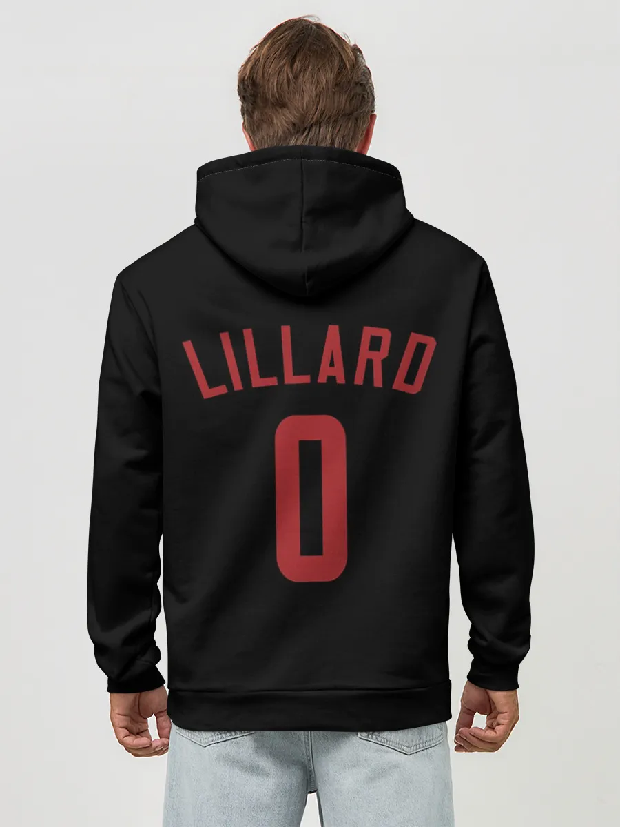 Худи мужской база хлопок / Дамиан Лиллард