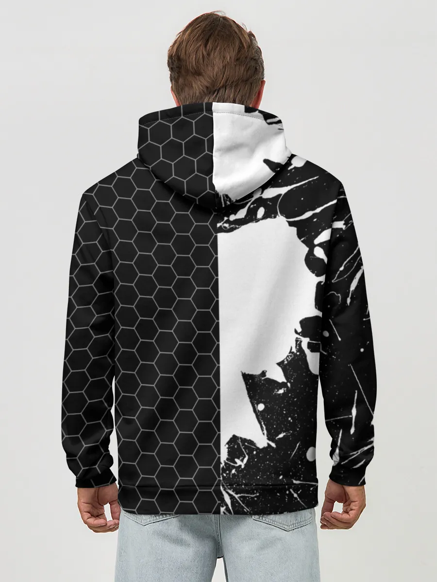 Худи мужской база хлопок / METAL GEAR SOLID