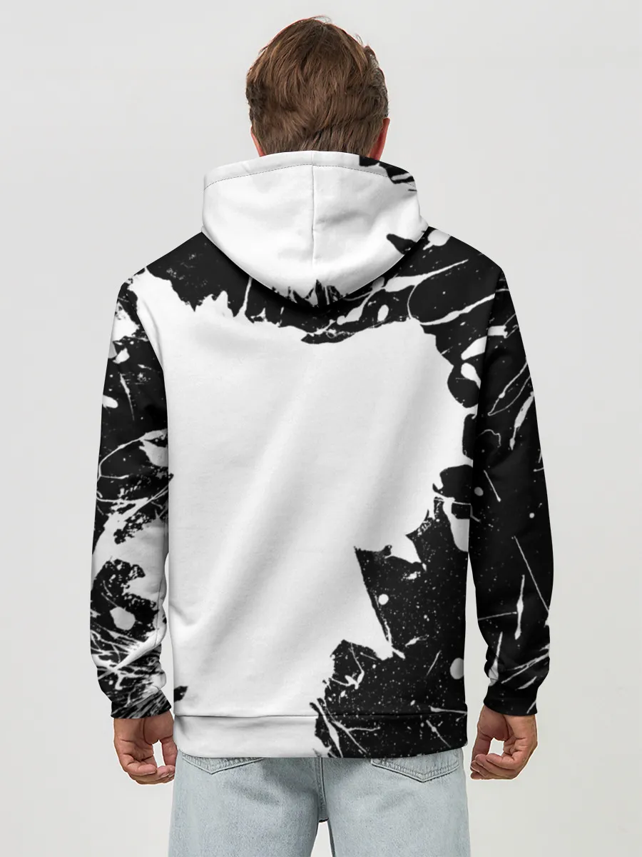 Худи мужской база хлопок / METAL GEAR SOLID