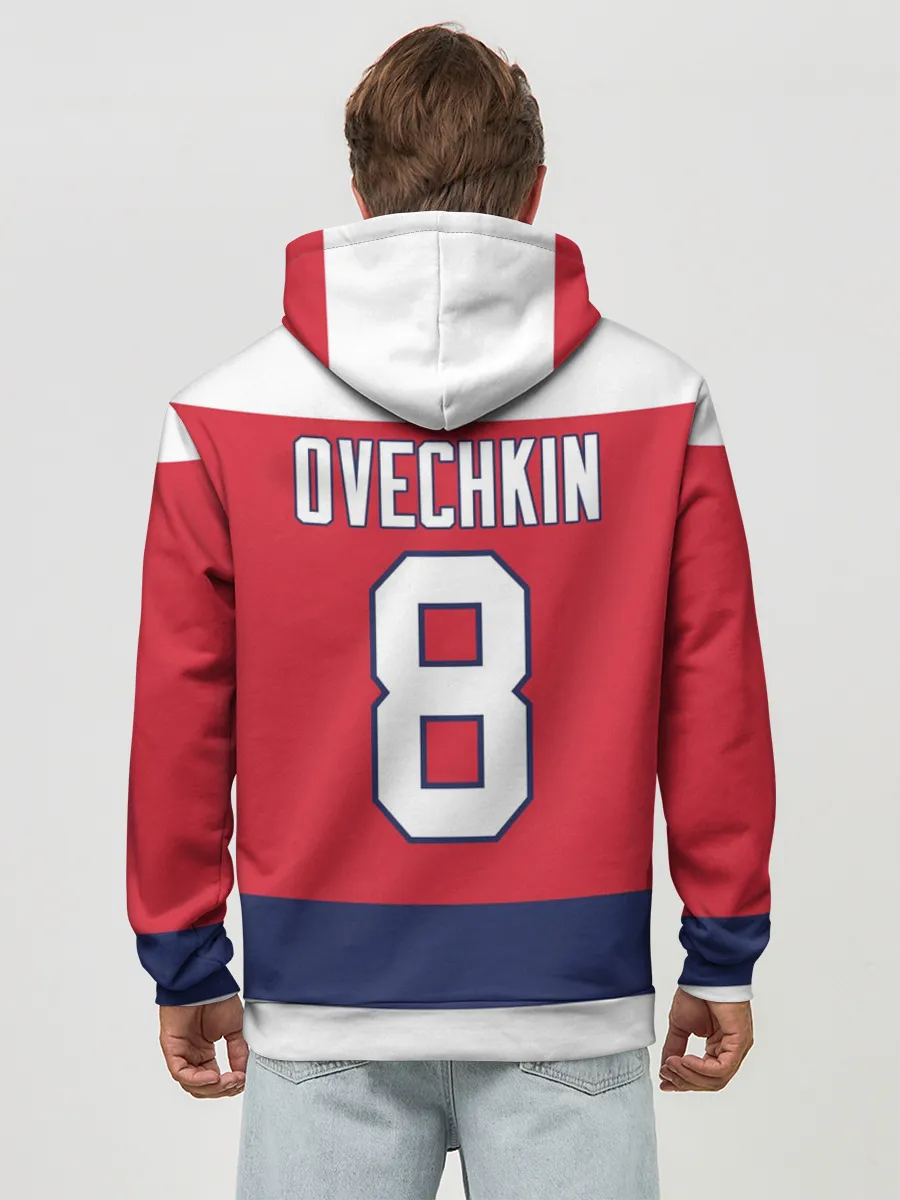 Худи мужской база хлопок / Александр Овечкин