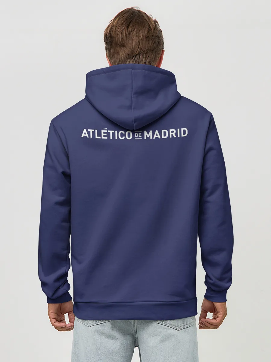 Худи мужской база хлопок / Atletico de Madrid
