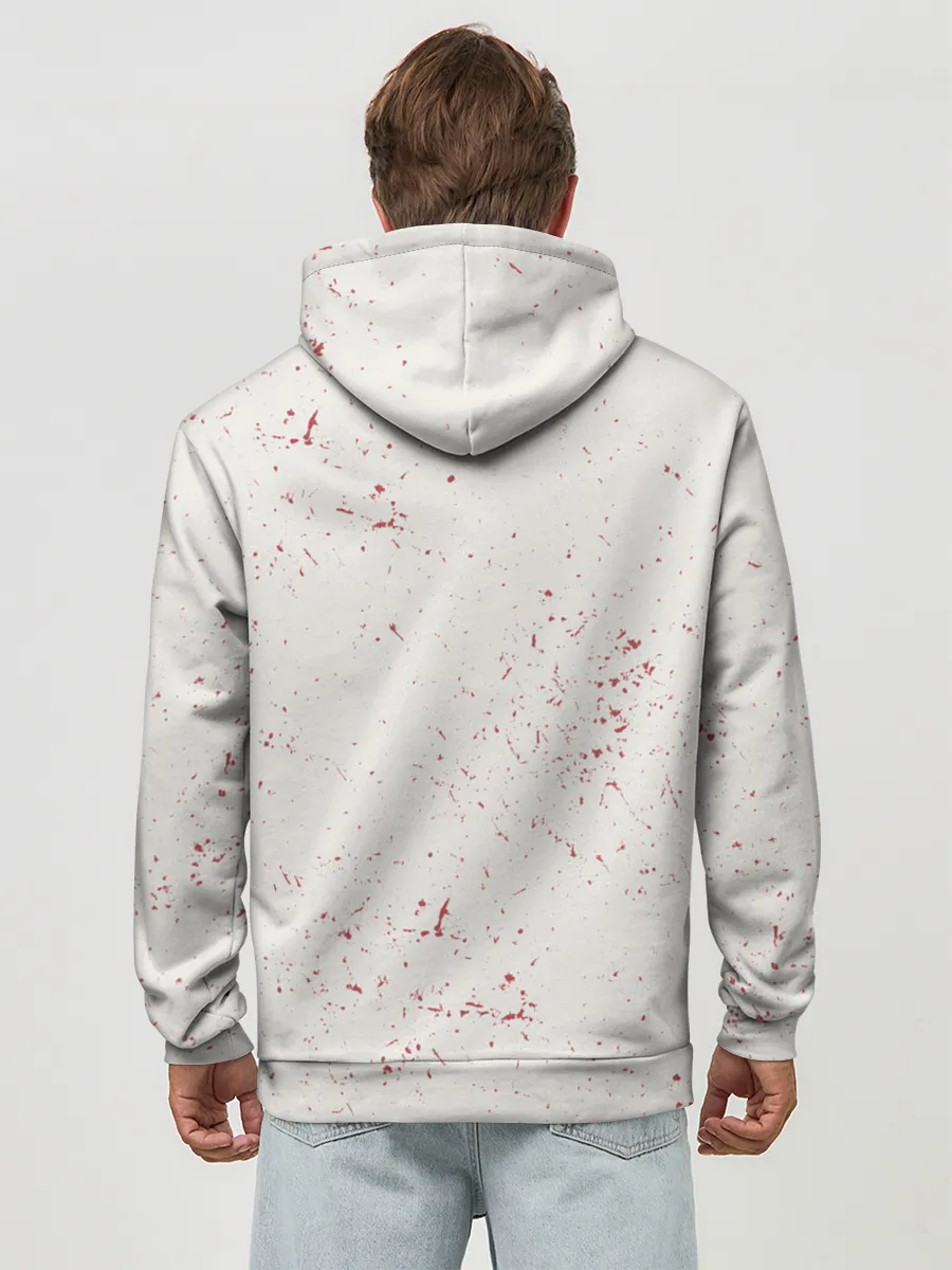 Худи мужской база хлопок / GO HARD