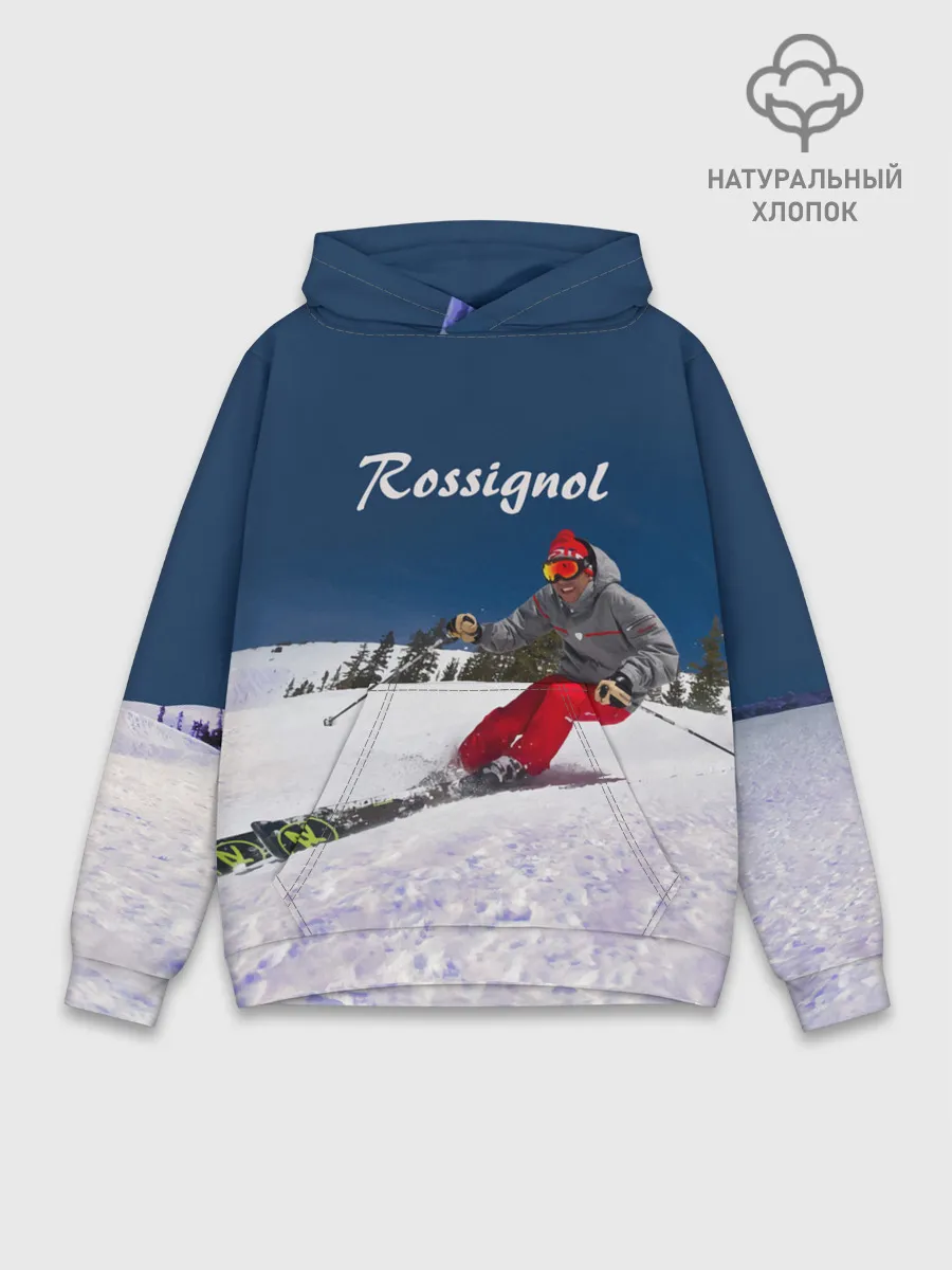 Худи мужской база хлопок / Rossignol