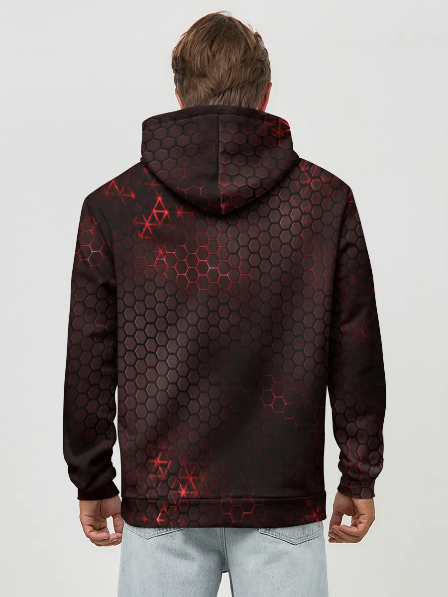 Худи мужской база хлопок / СТАЛЬНАЯ БРОНЯ