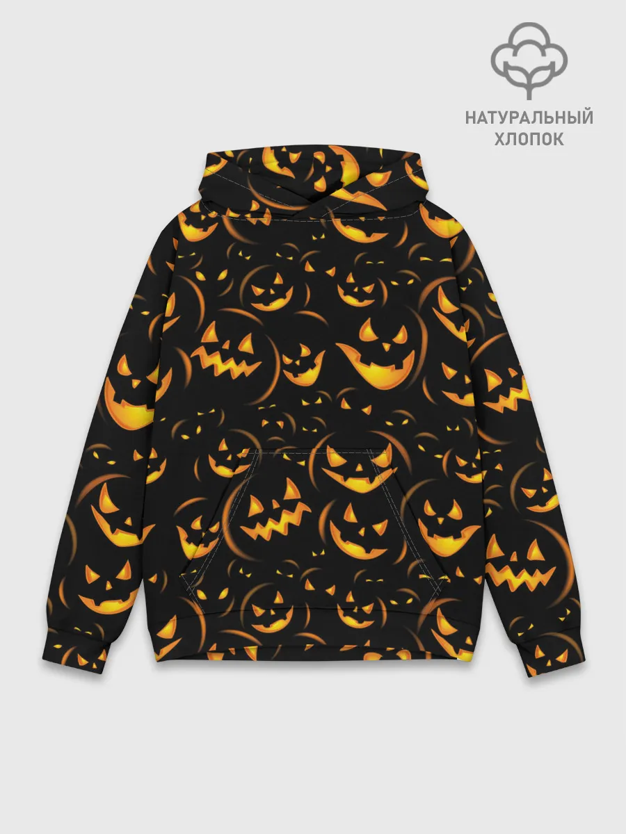 Худи мужской база хлопок / Хэллоуин