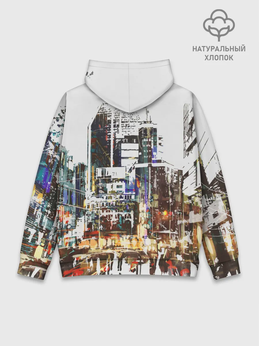 Худи мужской база хлопок / Мегаполис